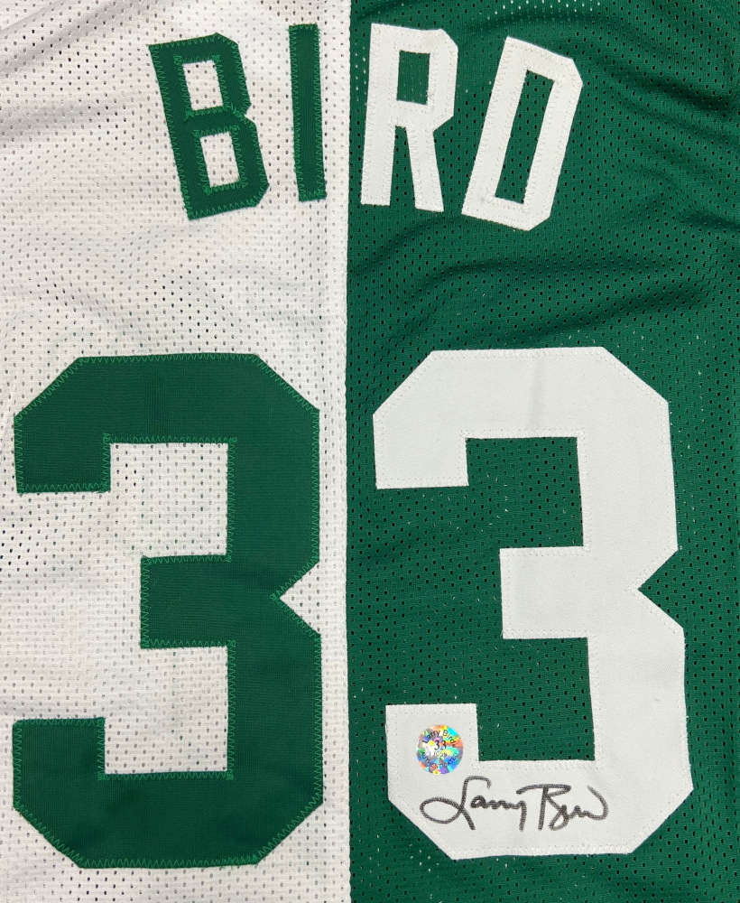 Larry Bird Signed Jersey (Bird) at PristineAuction.com Larry Bird Signed Jersey (Bird) at PristineAuction.com