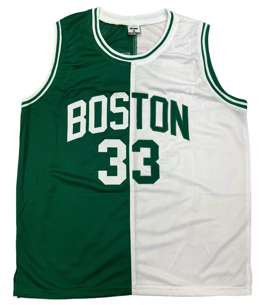 Larry Bird Signed Jersey (Bird) at PristineAuction.com Larry Bird Signed Jersey (Bird) at PristineAuction.com