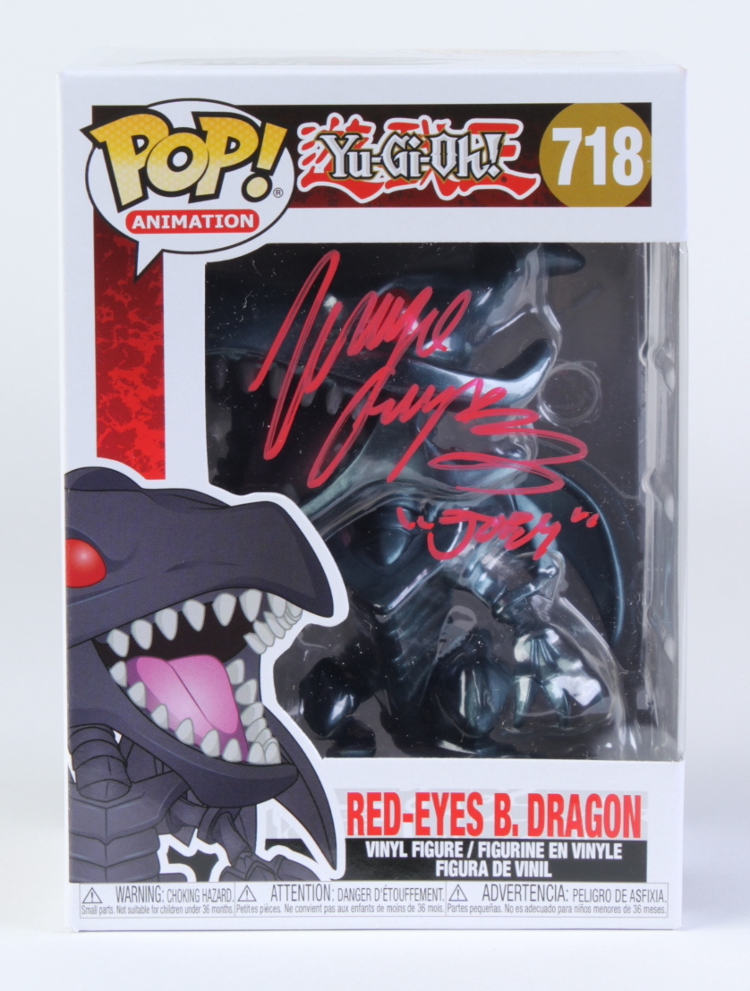 Wayne Grayson Signed "Yu-Gi-Oh!" #718 Red-Eyes B. Dragon Funko Pop! Vinyl Figure Inscribed "Joey" (PSA) at PristineAuction.com Wayne Grayson Signed "Yu-Gi-Oh!" #718 Red-Eyes B. Dragon Funko Pop! Vinyl Figure Inscribed "Joey" (PSA) at PristineAuction.com