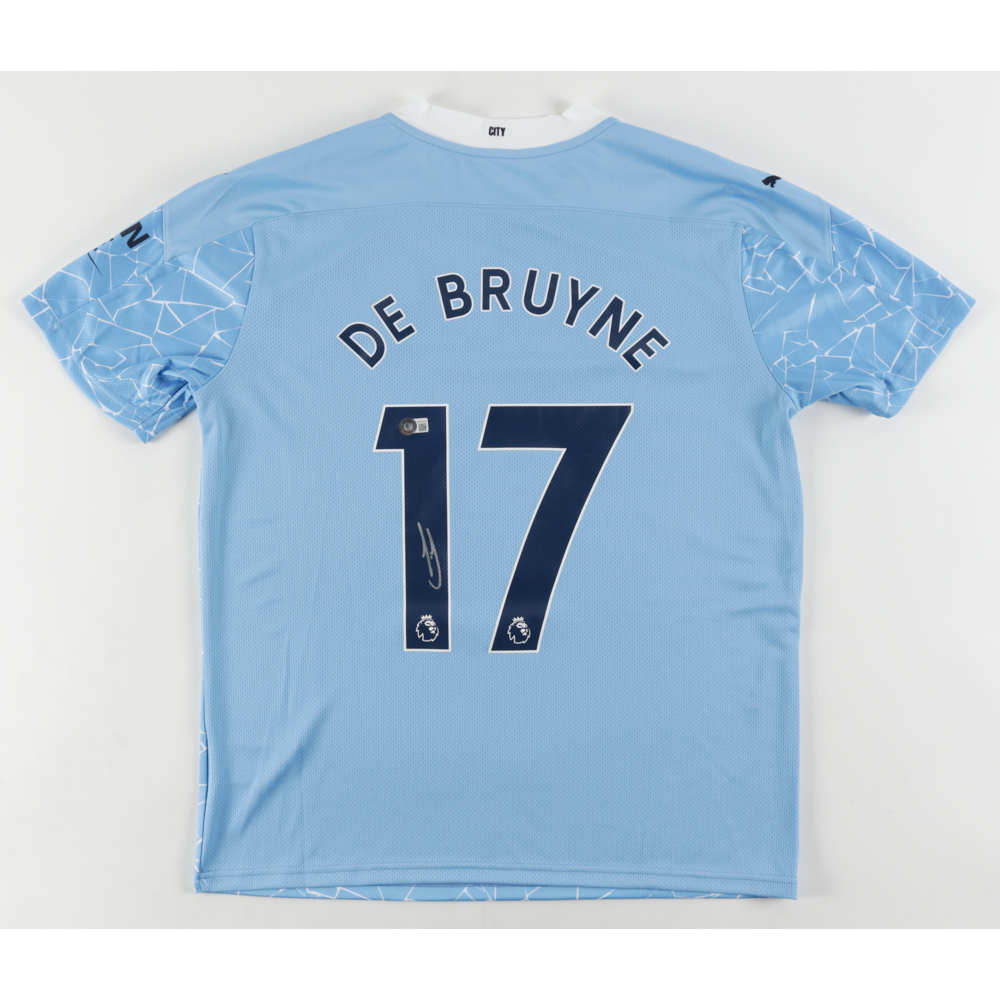 Kevin De Bruyne Signed Manchester City Captain's Armband – BAS Beckett Witnessed