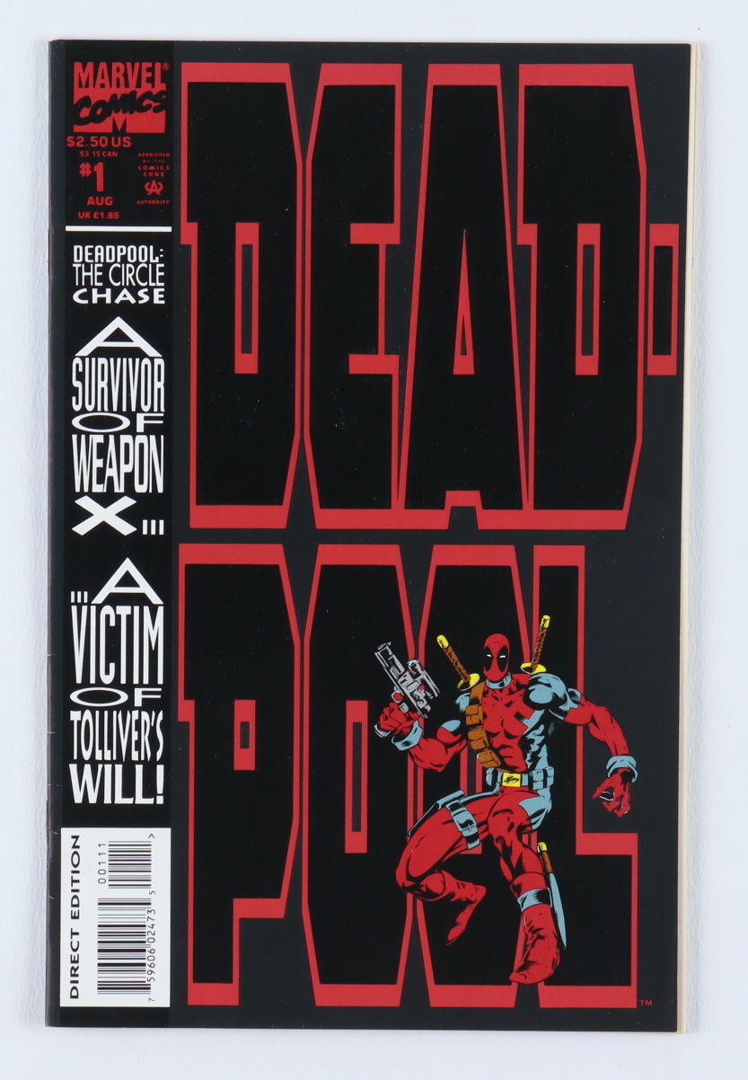 1997 "Deadpool" Issue #1 Marvel Comic Book at PristineAuction.com 1997 "Deadpool" Issue #1 Marvel Comic Book at PristineAuction.com