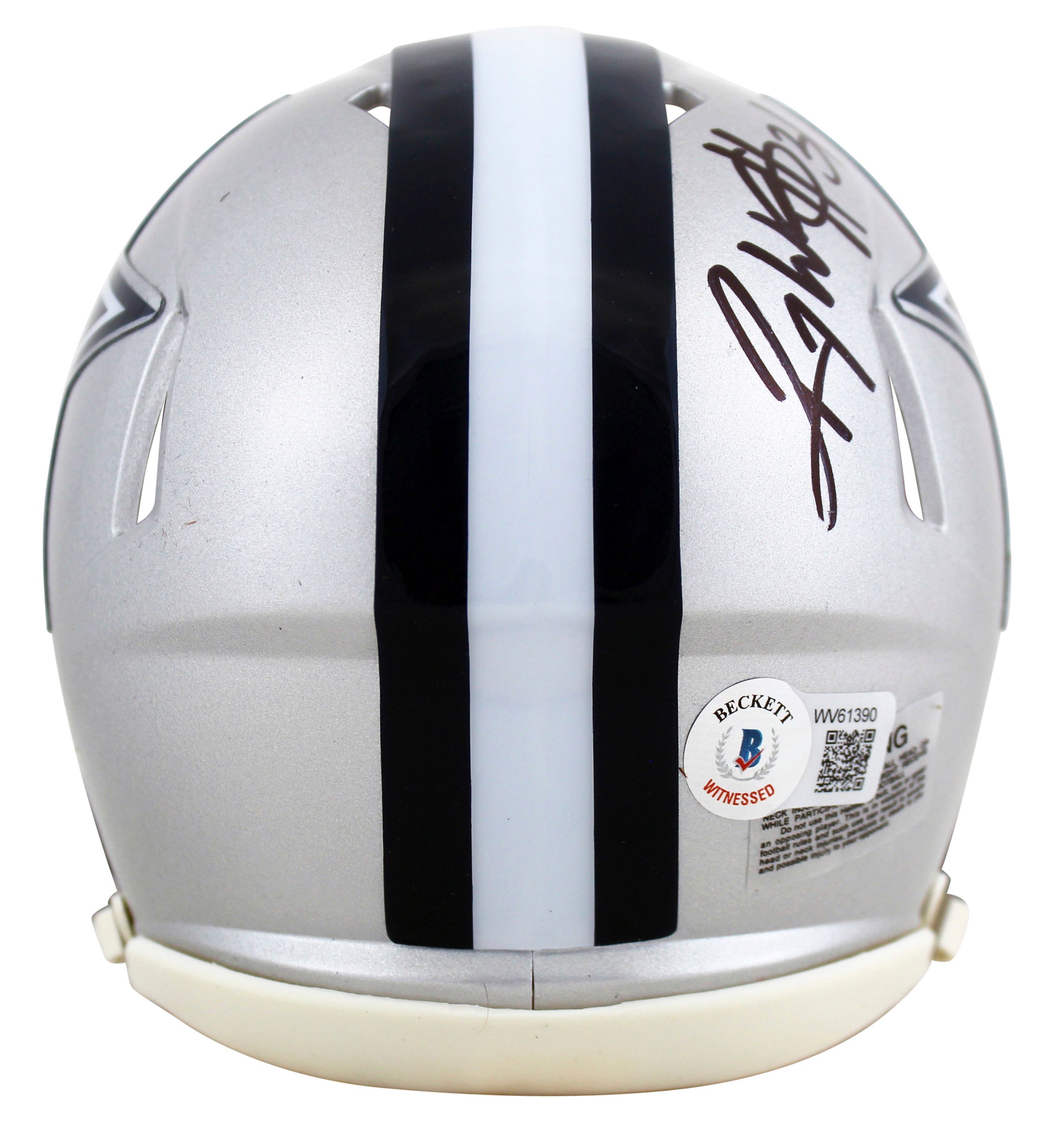 Roy Williams Signed Cowboys Speed Mini Helmet (Beckett) at PristineAuction.com Roy Williams Signed Cowboys Speed Mini Helmet (Beckett) at PristineAuction.com