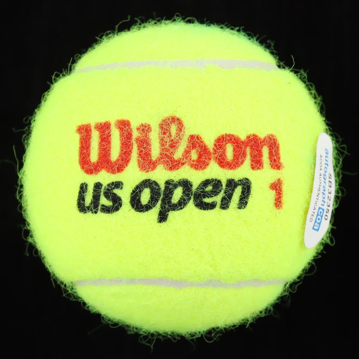 Maria Sakkari Signed Tennis Ball (ACOA) at PristineAuction.com Maria Sakkari Signed Tennis Ball (ACOA) at PristineAuction.com