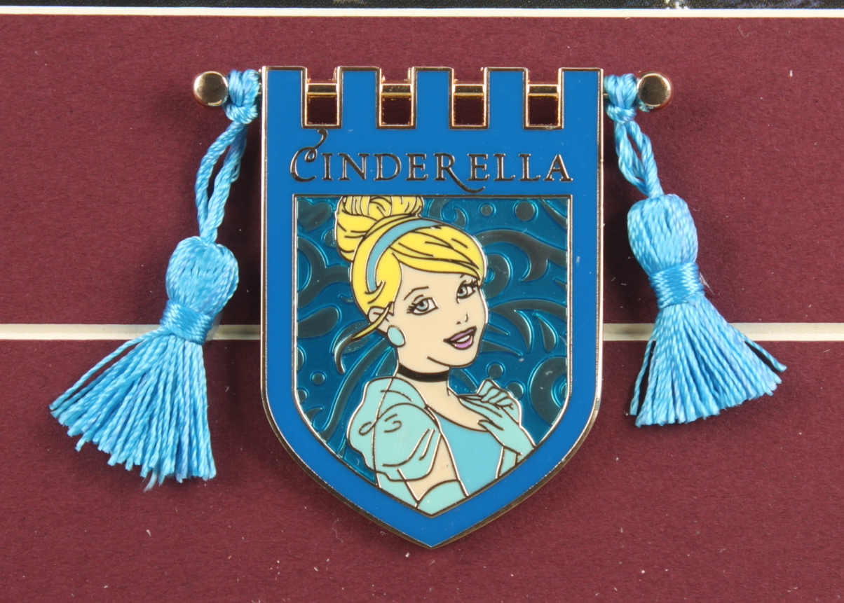 Thomas Kinkade "Cinderella" 16x16 Custom Framed Print Display With Cinderella Pin at PristineAuction.com Thomas Kinkade "Cinderella" 16x16 Custom Framed Print Display With Cinderella Pin at PristineAuction.com