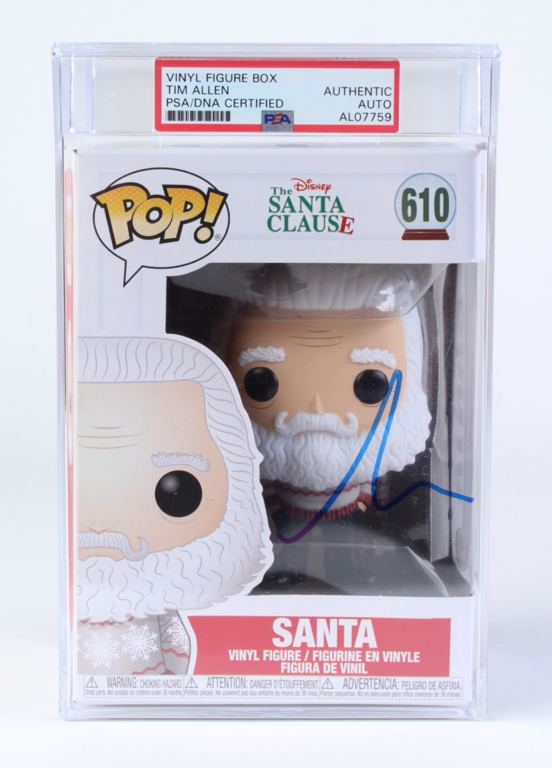 Tim Allen Signed "The Santa Clause" #610 Santa Funko Pop! Vinyl Figure (PSA) at PristineAuction.com Tim Allen Signed "The Santa Clause" #610 Santa Funko Pop! Vinyl Figure (PSA) at PristineAuction.com