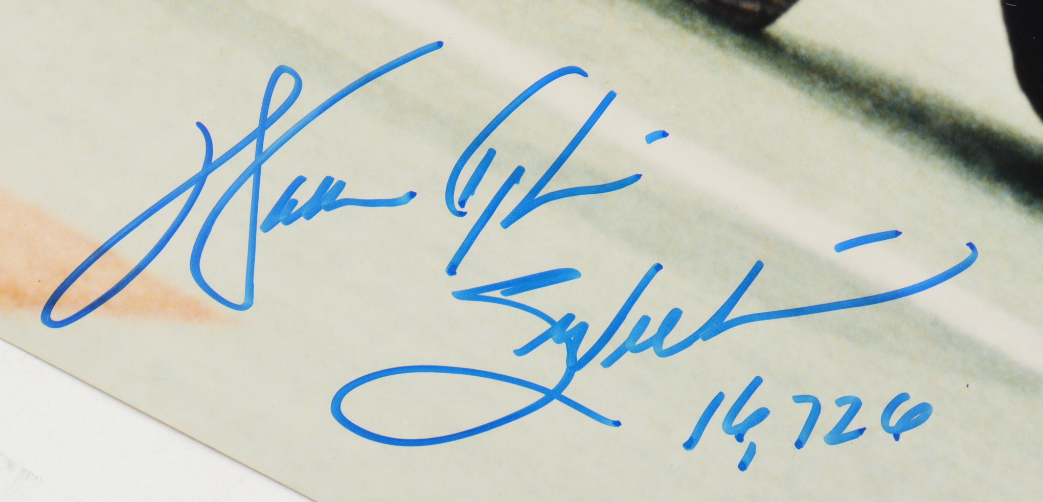 Walter Payton Signed LE Bears 16x20 Photo Inscribed "Sweetness" & "16,726" (Steiner & Payton) at PristineAuction.com Walter Payton Signed LE Bears 16x20 Photo Inscribed "Sweetness" & "16,726" (Steiner & Payton) at PristineAuction.com