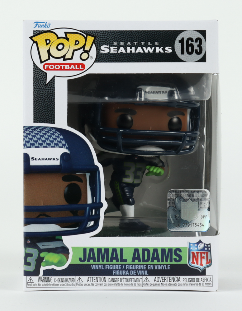 Jamal Adams Seahawks #163 Funko Pop! Football Vinyl Figure at PristineAuction.com Jamal Adams Seahawks #163 Funko Pop! Football Vinyl Figure at PristineAuction.com