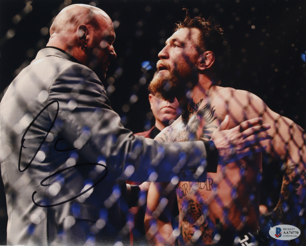 Dana White Signed UFC 8x10 Photo (Beckett) at PristineAuction.com Dana White Signed UFC 8x10 Photo (Beckett) at PristineAuction.com