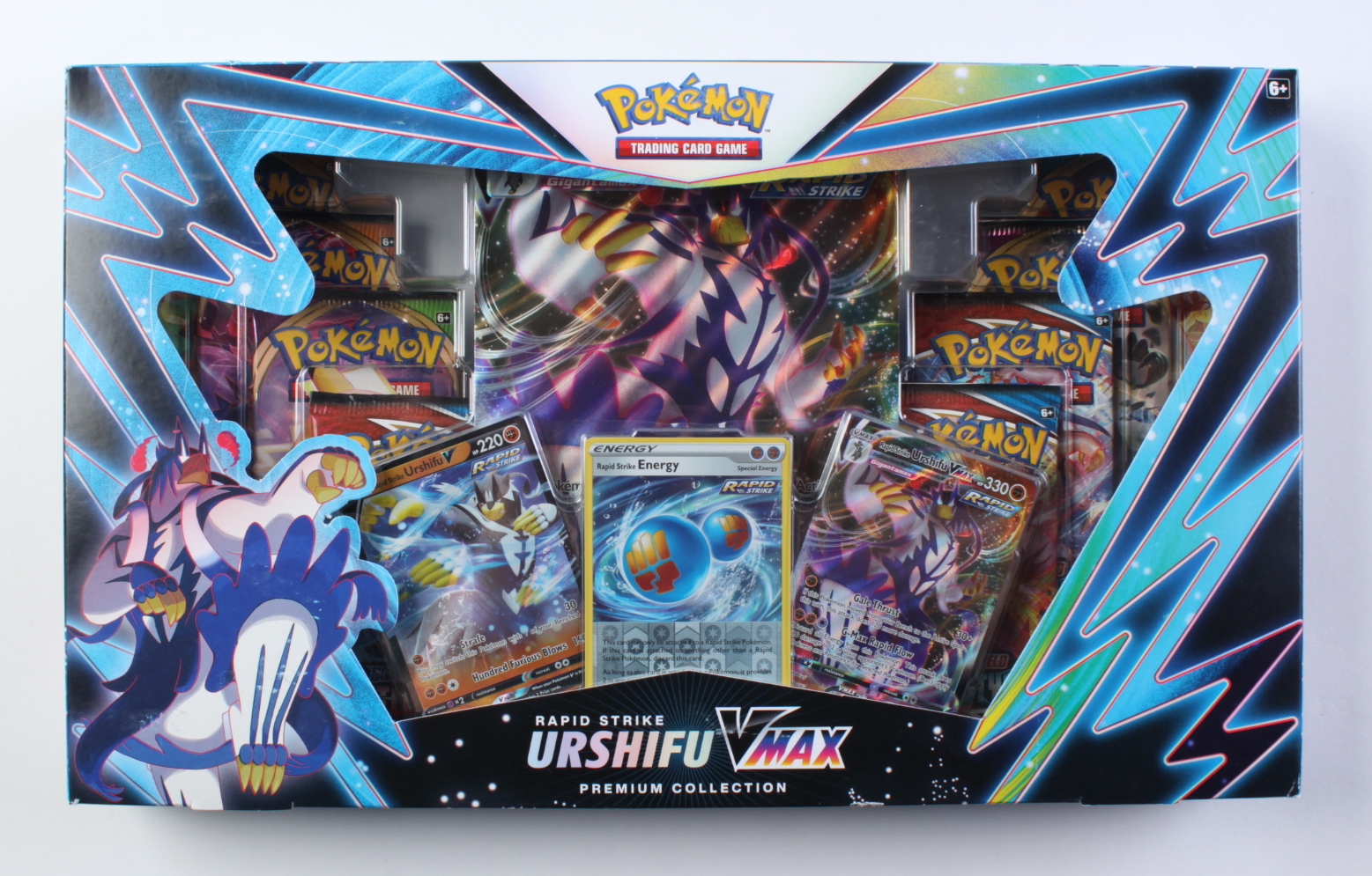 Pokemon TCG: Rapid Strike Urshifu VMAX Premium Collection at PristineAuction.com Pokemon TCG: Rapid Strike Urshifu VMAX Premium Collection at PristineAuction.com
