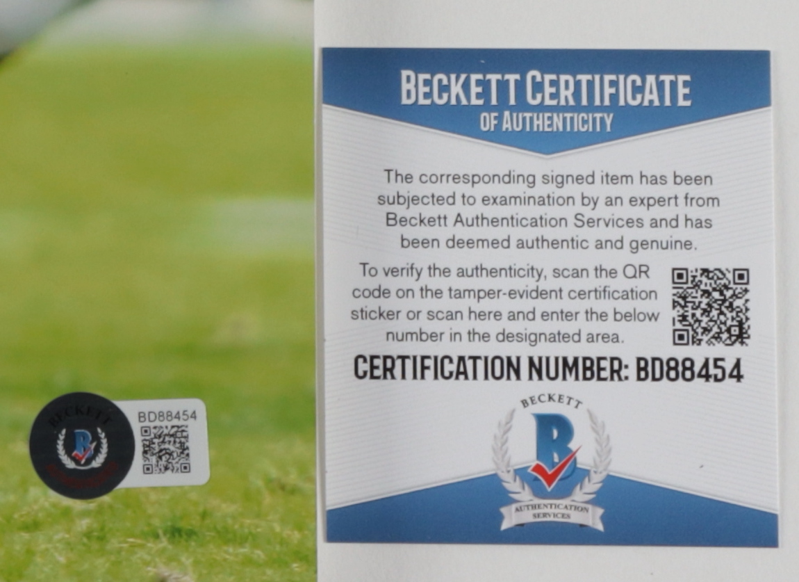 Drew Brees Signed Saints 11x14 Photo Inscribed "SB XLIV MVP" (Beckett) at PristineAuction.com Drew Brees Signed Saints 11x14 Photo Inscribed "SB XLIV MVP" (Beckett) at PristineAuction.com