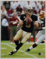 Drew Brees Signed Saints 11x14 Photo Inscribed "SB XLIV MVP" (Beckett) at PristineAuction.com