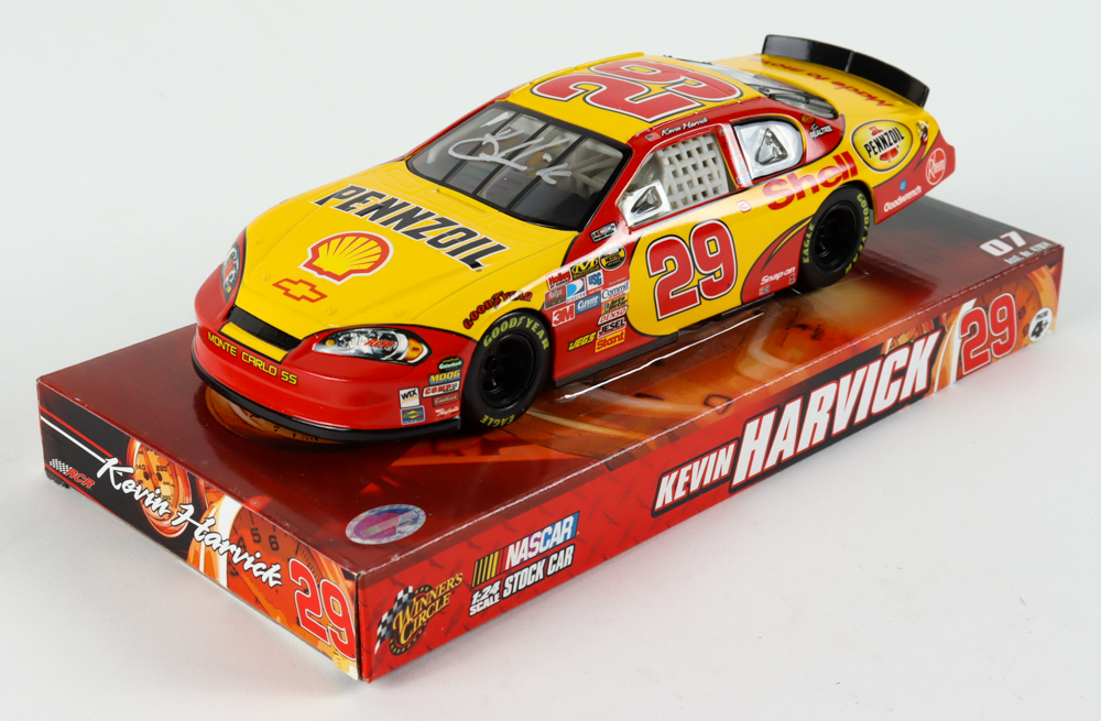 Kevin Harvick Signed Pennzoil #29 Monte Carlo SS - 1:24 Premium Winner Circle Diecast Car (PA) at PristineAuction.com Kevin Harvick Signed Pennzoil #29 Monte Carlo SS - 1:24 Premium Winner Circle Diecast Car (PA) at PristineAuction.com