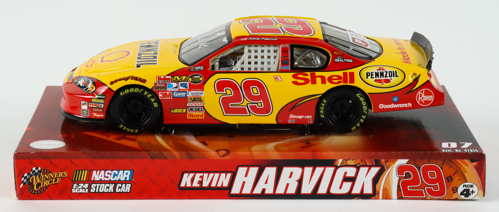Kevin Harvick Signed Pennzoil #29 Monte Carlo SS - 1:24 Premium Winner Circle Diecast Car (PA) at PristineAuction.com Kevin Harvick Signed Pennzoil #29 Monte Carlo SS - 1:24 Premium Winner Circle Diecast Car (PA) at PristineAuction.com