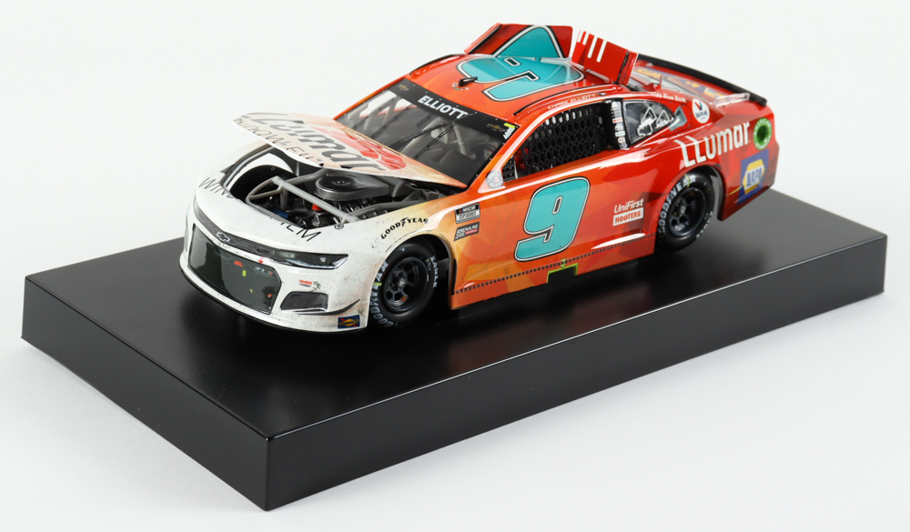 Chase Elliott NASCAR 2021 #9 Llumar COTA Win Camaro ZL1 - 1:24 Premium Action Diecast Car at PristineAuction.com Chase Elliott NASCAR 2021 #9 Llumar COTA Win Camaro ZL1 - 1:24 Premium Action Diecast Car at PristineAuction.com