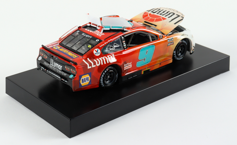 Chase Elliott NASCAR 2021 #9 Llumar COTA Win Camaro ZL1 - 1:24 Premium Action Diecast Car at PristineAuction.com Chase Elliott NASCAR 2021 #9 Llumar COTA Win Camaro ZL1 - 1:24 Premium Action Diecast Car at PristineAuction.com