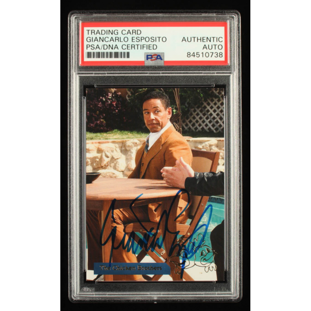 Giancarlo Esposito Signed 2014 Breaking Bad Los Pollos Hermanos