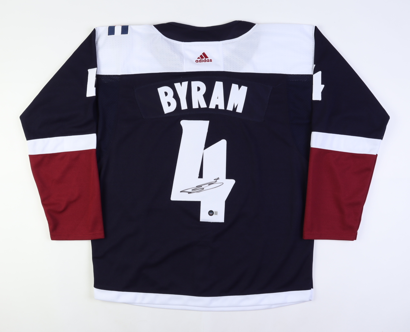 Bowen Byram Signed Avalanche Jersey (Beckett) at PristineAuction.com Bowen Byram Signed Avalanche Jersey (Beckett) at PristineAuction.com