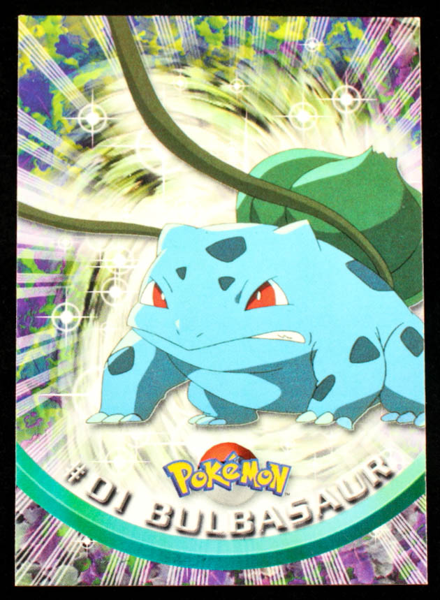 Bulbasaur 1999 Pokemon TV Animation Series 1 #1 at PristineAuction.com Bulbasaur 1999 Pokemon TV Animation Series 1 #1 at PristineAuction.com
