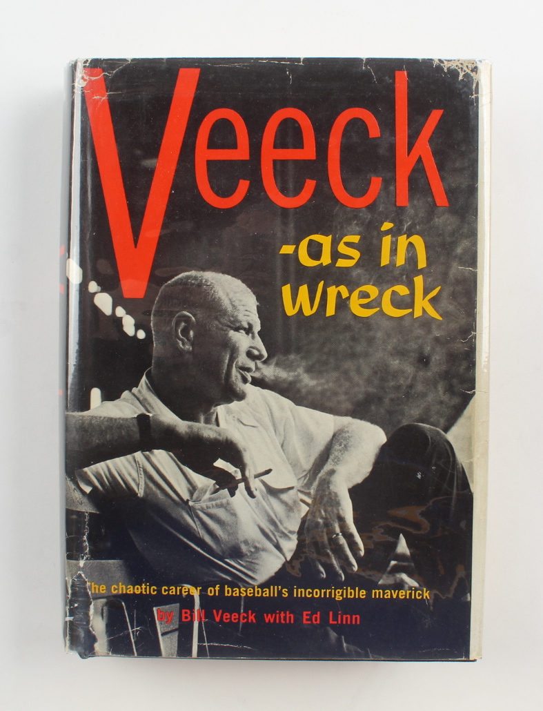 Bill Veeck Signed "Veeck- As In Wreck" Hardcover Book (Beckett) at PristineAuction.com Bill Veeck Signed "Veeck- As In Wreck" Hardcover Book (Beckett) at PristineAuction.com