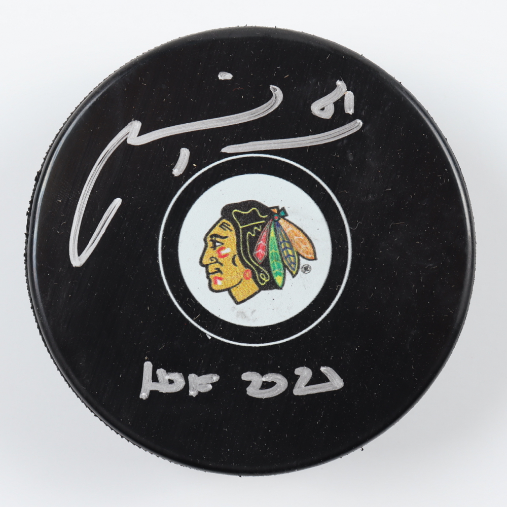 Marian Hossa Signed 8x10 Photo (PSA) Pristine Auction