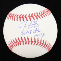 Juan Gonzalez Signed OML Baseball Inscribed "96, 98 AL M.V.P." (Schwartz Sports) at PristineAuction.com