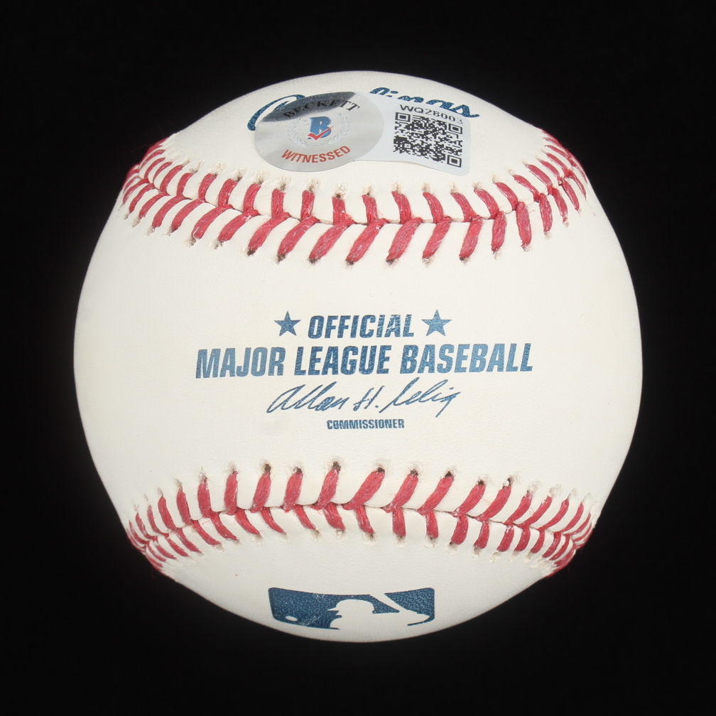 Jason Kidd Signed OAL Baseball Inscribed “1995 ROY” & “2018 HOF” (Beckett) at PristineAuction.com Jason Kidd Signed OAL Baseball Inscribed “1995 ROY” & “2018 HOF” (Beckett) at PristineAuction.com