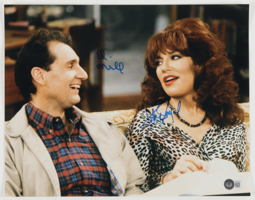 Katey Sagal & Ed O'Neill Signed "Married With Children" 11x14 Photo