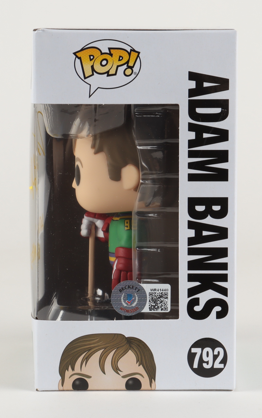 Vincent LaRusso Signed "The Mighty Ducks" #792 Adam Banks Funko Pop! Vinyl Figure Inscribed "Adam Banks" (Beckett) at PristineAuction.com Vincent LaRusso Signed "The Mighty Ducks" #792 Adam Banks Funko Pop! Vinyl Figure Inscribed "Adam Banks" (Beckett) at PristineAuction.com