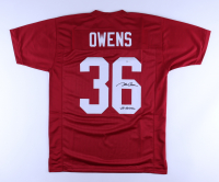Steve Owens Signed Jersey Inscribed "'69 Heisman" (Beckett) at PristineAuction.com