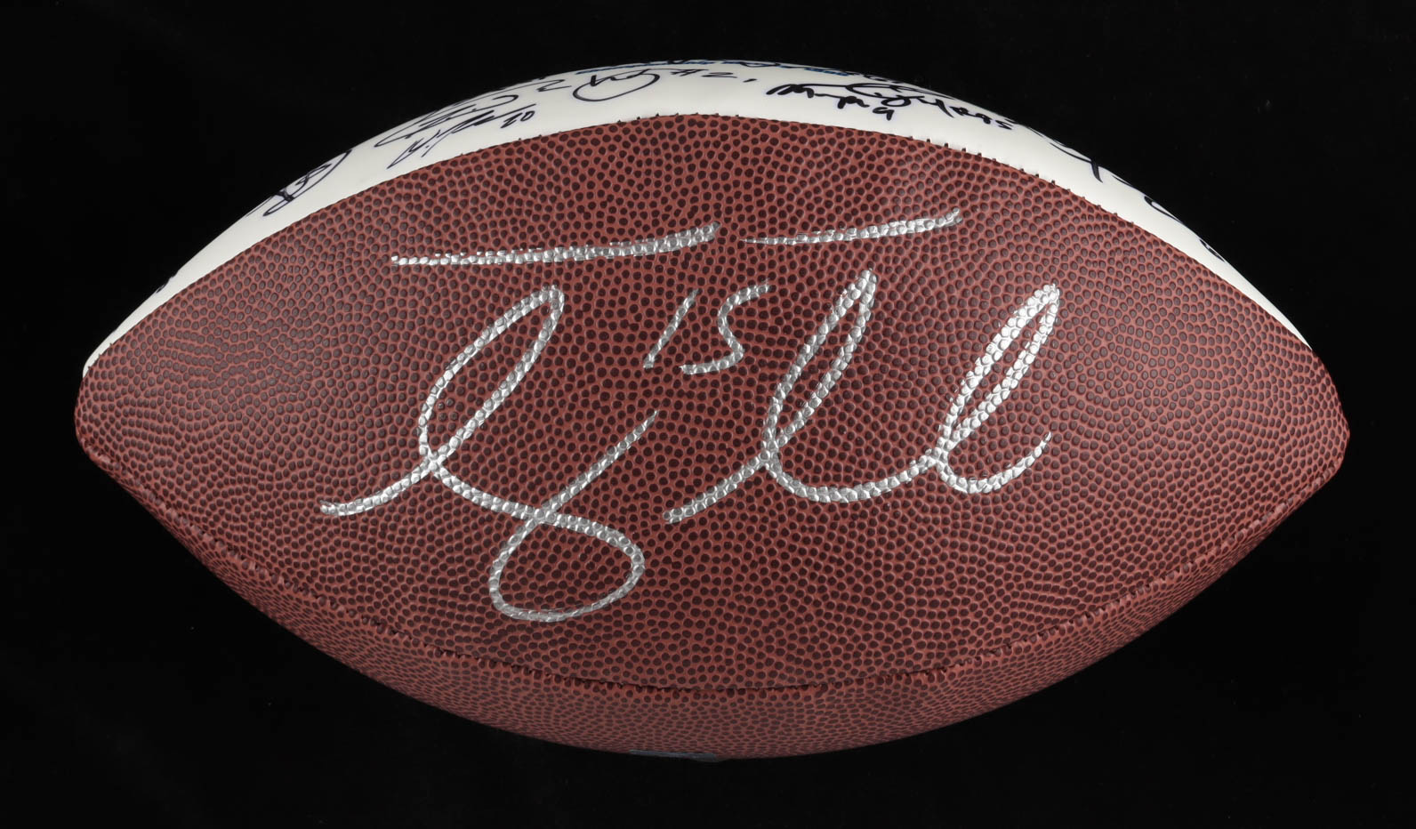 2006 Florida Gators National Championship Logo Football Team-Signed by (36) with Tim Tebow, Reggie Lewis, Jermaine McCollum, Jason Watkins, Andre Caldwell (Palm Beach) at PristineAuction.com 2006 Florida Gators National Championship Logo Football Team-Signed by (36) with Tim Tebow, Reggie Lewis, Jermaine McCollum, Jason Watkins, Andre Caldwell (Palm Beach) at PristineAuction.com