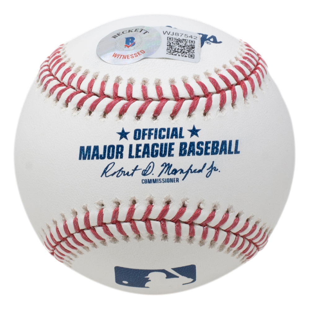 Ronald Acuna Jr. Signed OML Baseball (Beckett) at PristineAuction.com Ronald Acuna Jr. Signed OML Baseball (Beckett) at PristineAuction.com