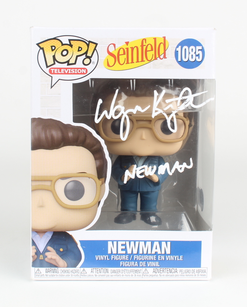 Wayne Knight Signed "Seinfeld" #1085 Newman Funko Pop! Vinyl Figure Inscribed "Newman" (Beckett) at PristineAuction.com Wayne Knight Signed "Seinfeld" #1085 Newman Funko Pop! Vinyl Figure Inscribed "Newman" (Beckett) at PristineAuction.com