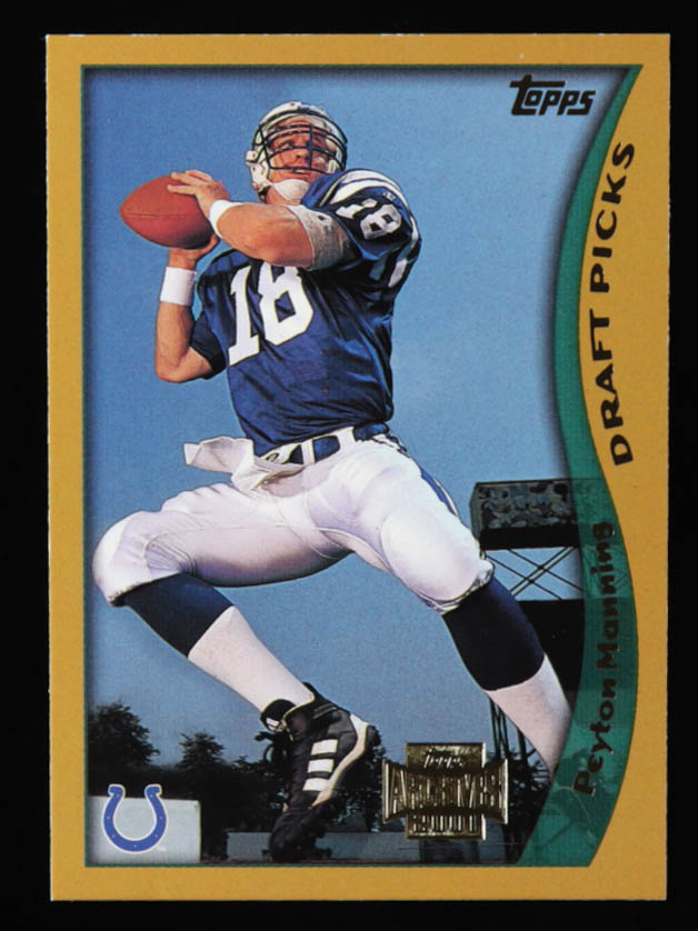Peyton Manning 1998 Topps #360 RC at PristineAuction.com Peyton Manning 1998 Topps #360 RC at PristineAuction.com