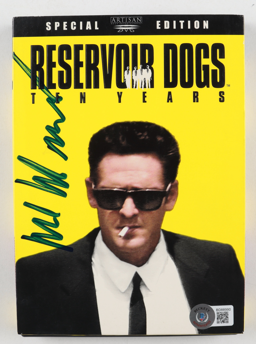 Michael Madsen Signed "Reservoir Dogs" DVD Cover (Beckett) at PristineAuction.com Michael Madsen Signed "Reservoir Dogs" DVD Cover (Beckett) at PristineAuction.com