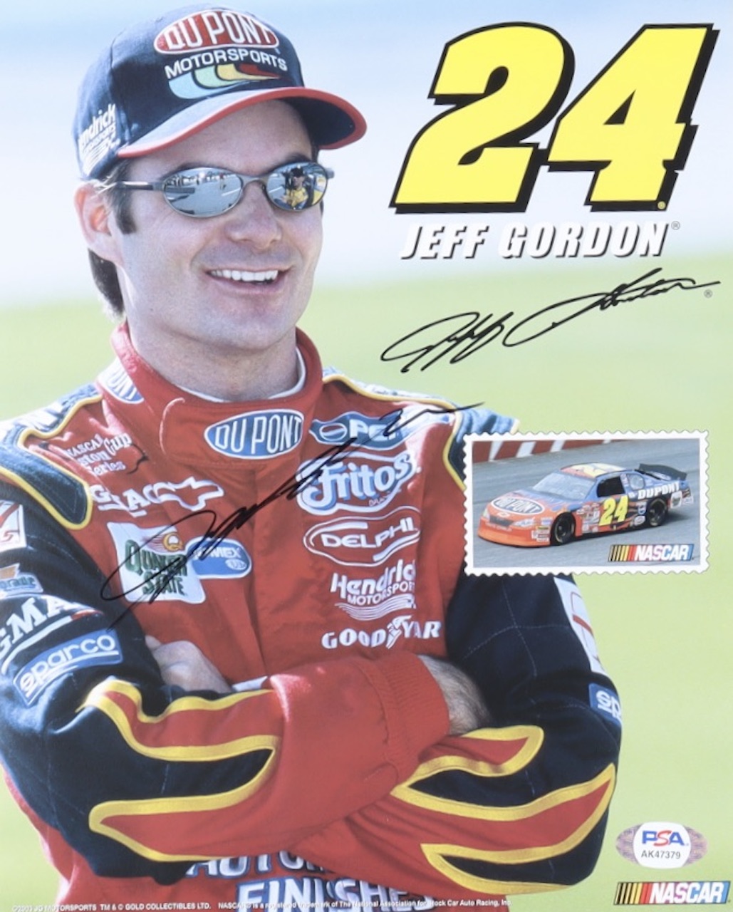 Jeff Gordon Signed NASCAR 8x10 Photo (PSA) at PristineAuction.com Jeff Gordon Signed NASCAR 8x10 Photo (PSA) at PristineAuction.com