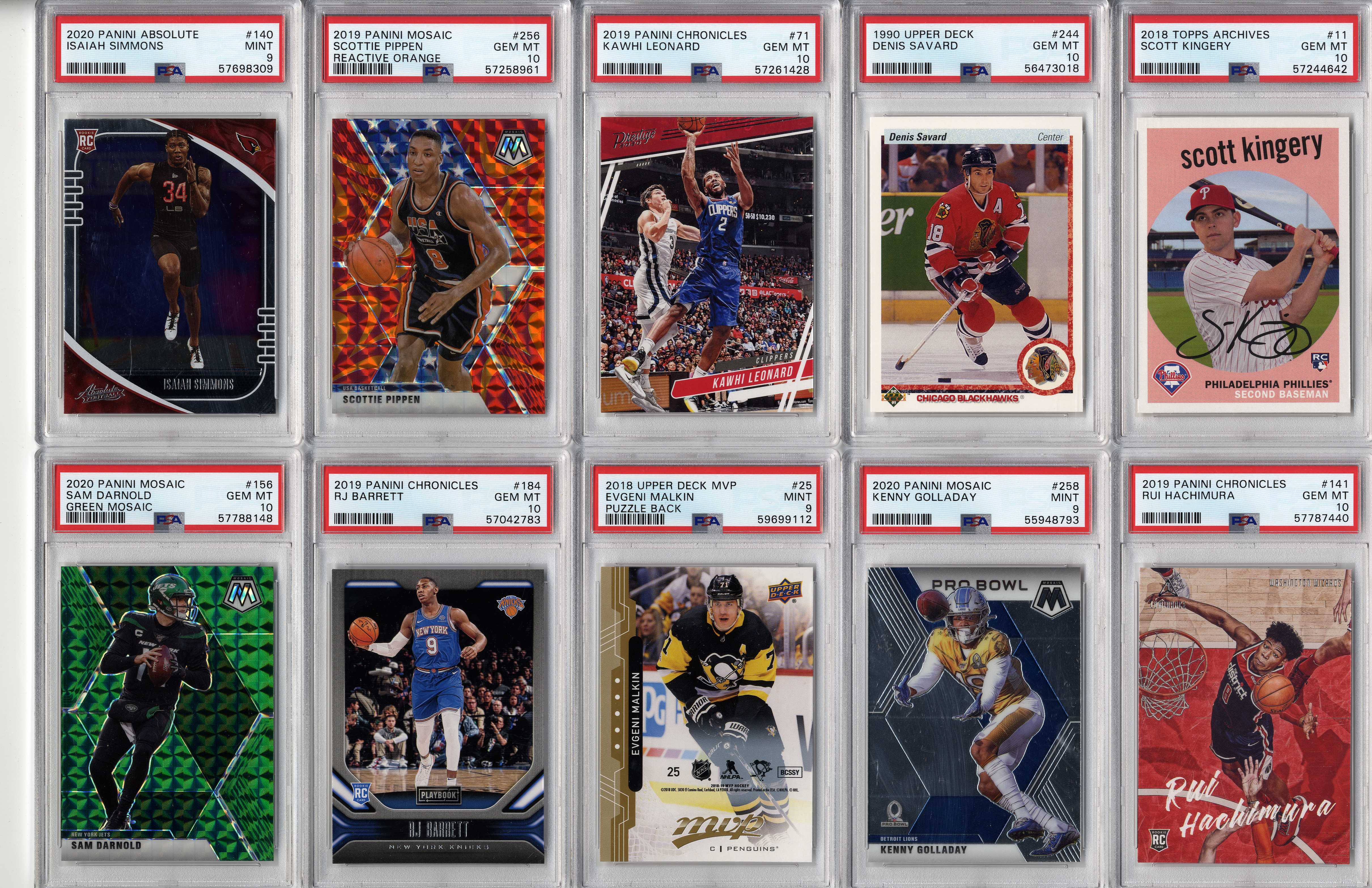 Icon Authentic SPX Series 210 Mystery Box 50+ Cards Per Box | Pristine ...