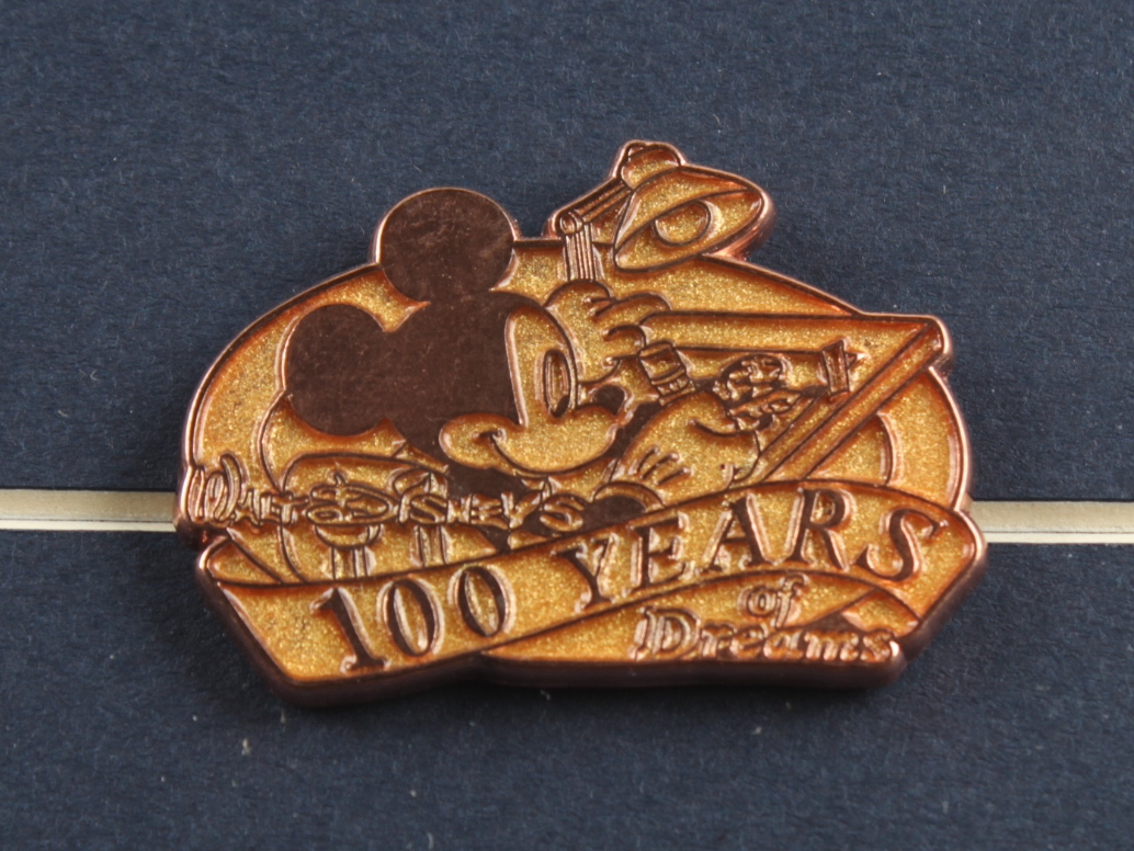 Walt Disney's "Snow White and the Seven Dwarfs" 16x18 Custom Framed (2) Piece Animation Cel with 100 Years Disney Animation Brass Pin at PristineAuction.com Walt Disney's "Snow White and the Seven Dwarfs" 16x18 Custom Framed (2) Piece Animation Cel with 100 Years Disney Animation Brass Pin at PristineAuction.com