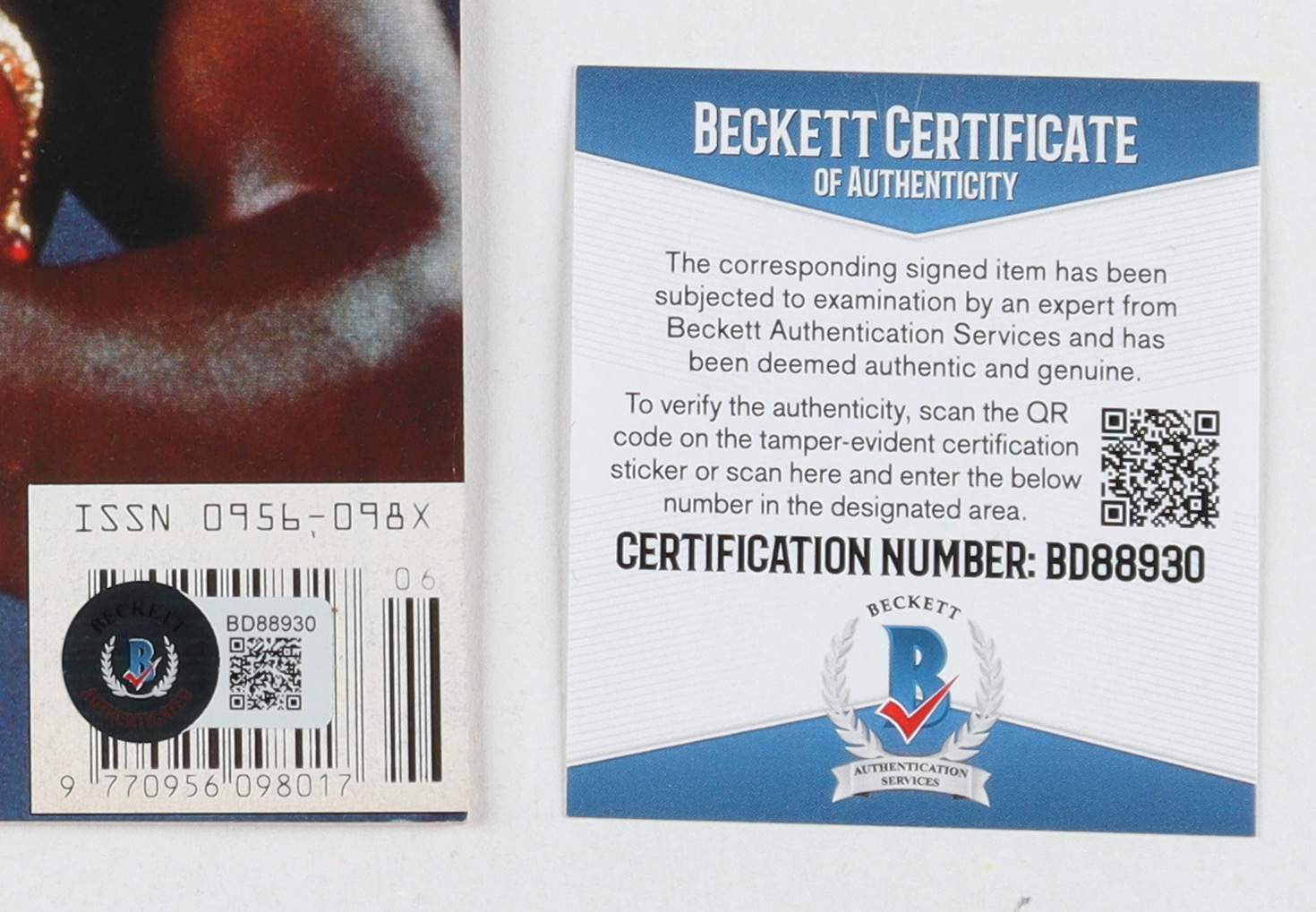 Evander Holyfield Signed 1992 "Boxing Monthly" Magazine (Beckett) at PristineAuction.com Evander Holyfield Signed 1992 "Boxing Monthly" Magazine (Beckett) at PristineAuction.com