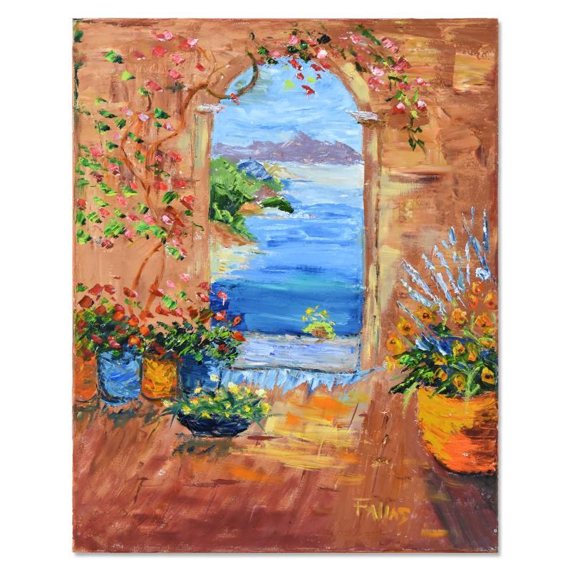 Elliot Fallas Signed "The View" 16x20 Original Oil Painting on Canvas (PA) at PristineAuction.com Elliot Fallas Signed "The View" 16x20 Original Oil Painting on Canvas (PA) at PristineAuction.com