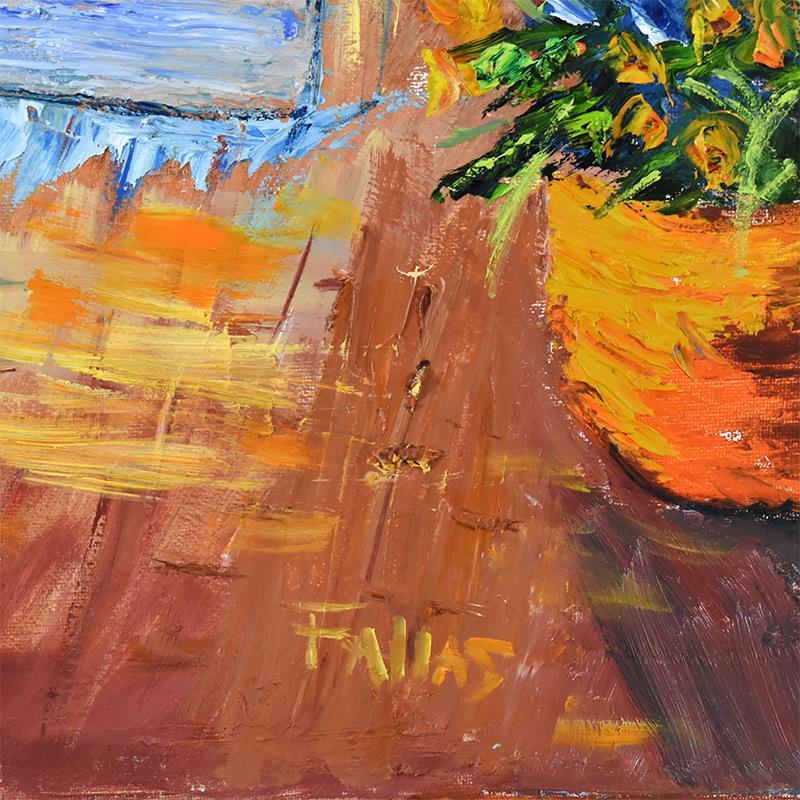 Elliot Fallas Signed "The View" 16x20 Original Oil Painting on Canvas (PA) at PristineAuction.com Elliot Fallas Signed "The View" 16x20 Original Oil Painting on Canvas (PA) at PristineAuction.com