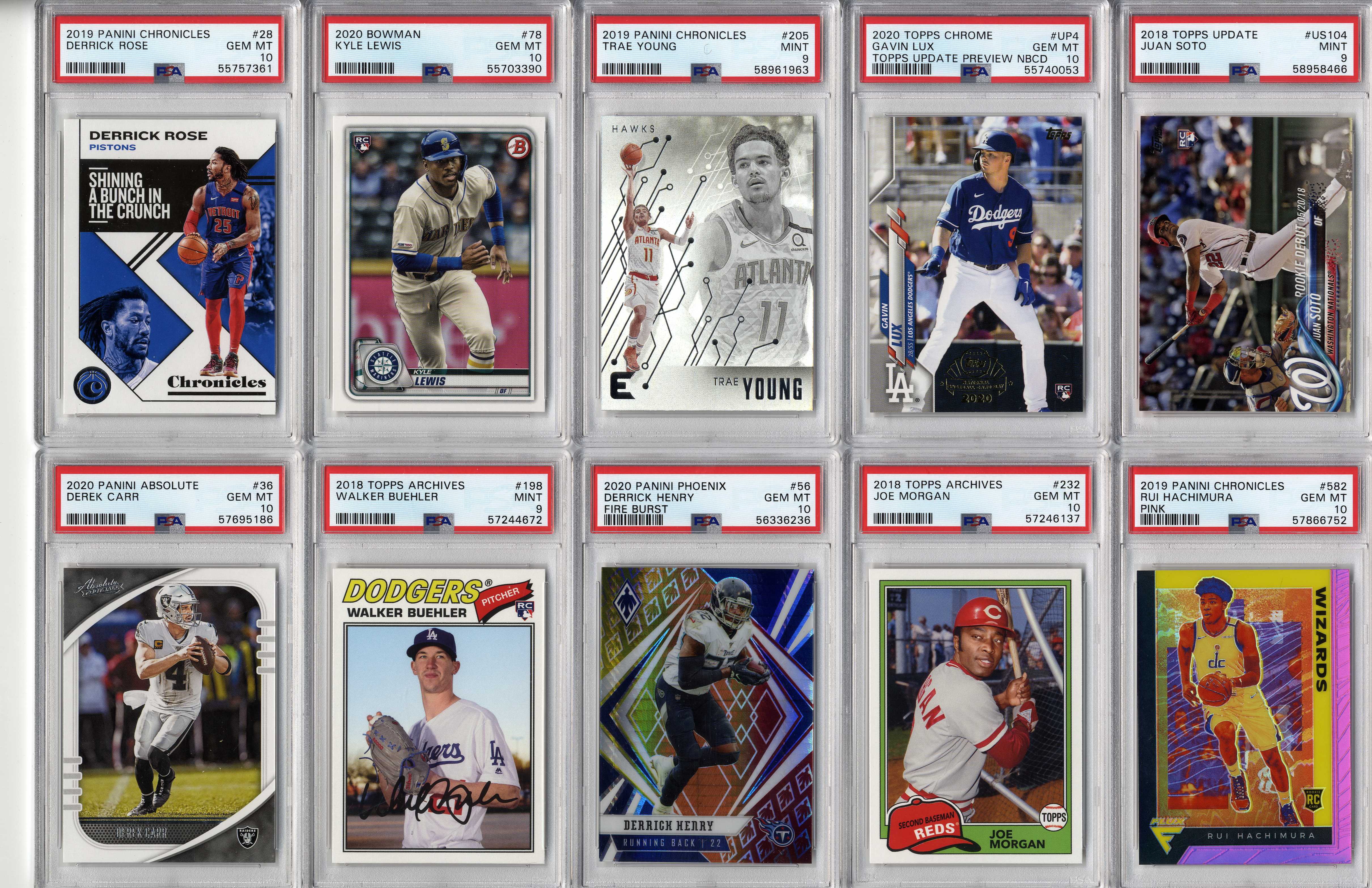 Icon Authentic SPX Series 207 Mystery Box 50+ Cards Per Box | Pristine ...