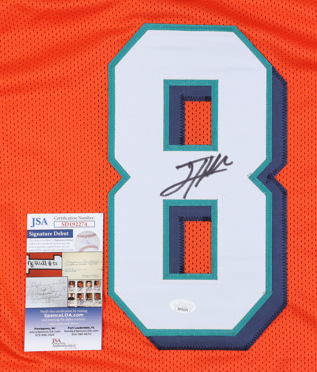 Jevon Holland Signed Jersey (JSA) at PristineAuction.com Jevon Holland Signed Jersey (JSA) at PristineAuction.com