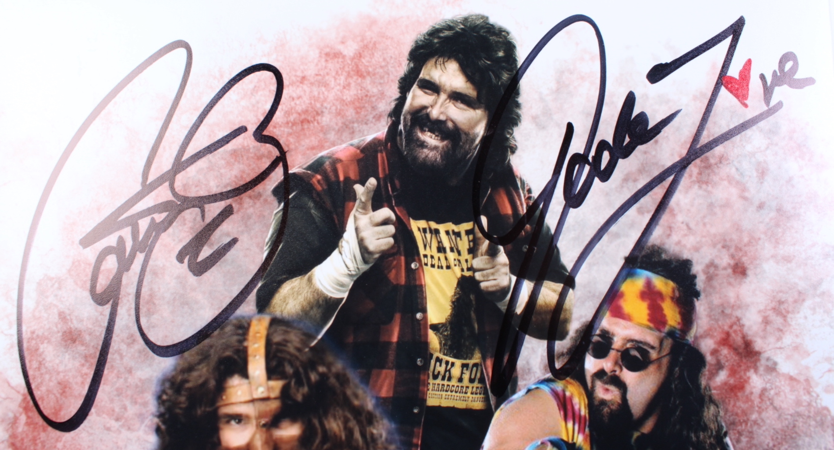 Mick Foley Signed 11x14 Photo Inscribed "Have a Nice Day!" (JSA) at PristineAuction.com Mick Foley Signed 11x14 Photo Inscribed "Have a Nice Day!" (JSA) at PristineAuction.com