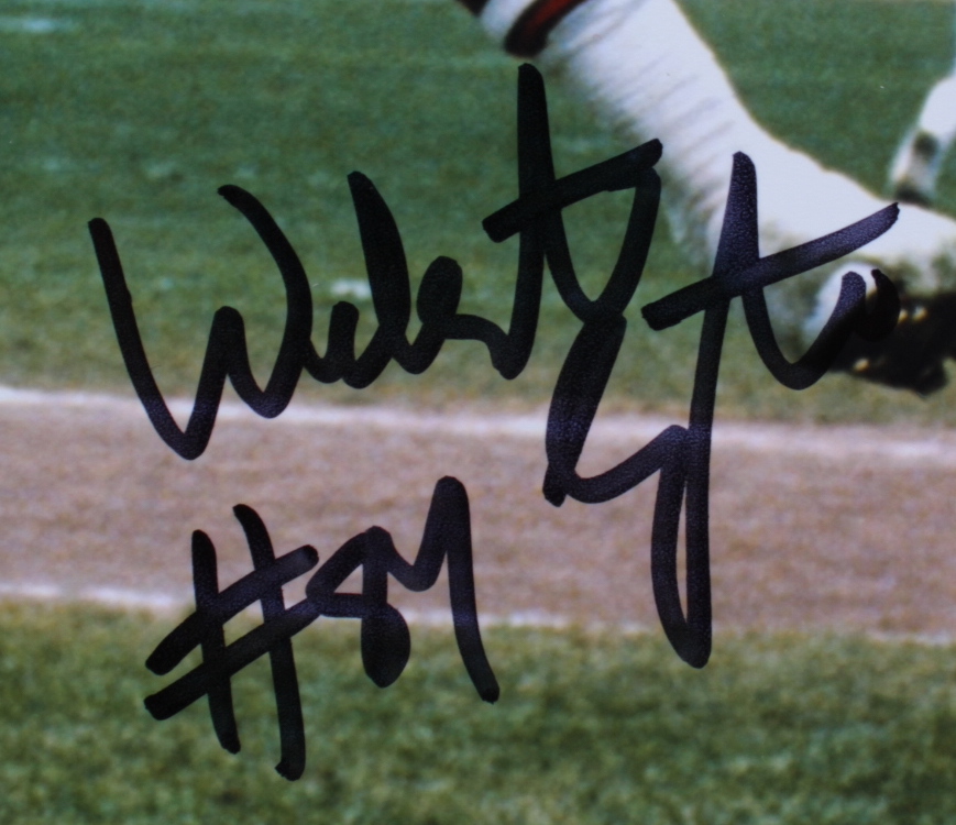 Cleveland Browns Reggie Langhorne Signed Score 1990 Card