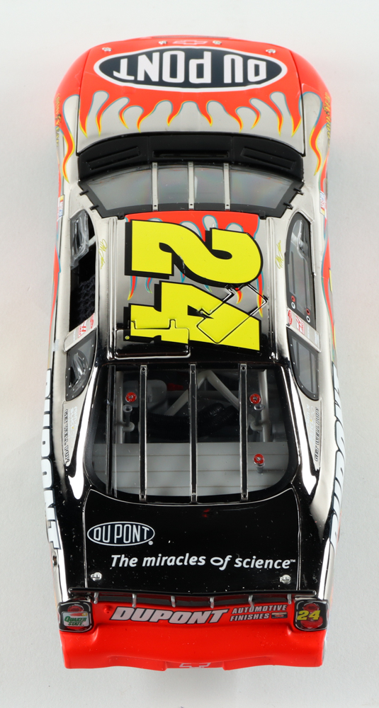 Jeff Gordon LE NASCAR #24 DuPont / HMS 100th Victory Platinum 2001 Monte Carlo Elite 1:24 Scale Diecast Car at PristineAuction.com Jeff Gordon LE NASCAR #24 DuPont / HMS 100th Victory Platinum 2001 Monte Carlo Elite 1:24 Scale Diecast Car at PristineAuction.com