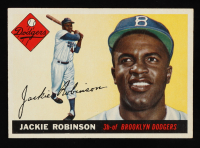 Jackie Robinson 1955 Topps #50 at PristineAuction.com