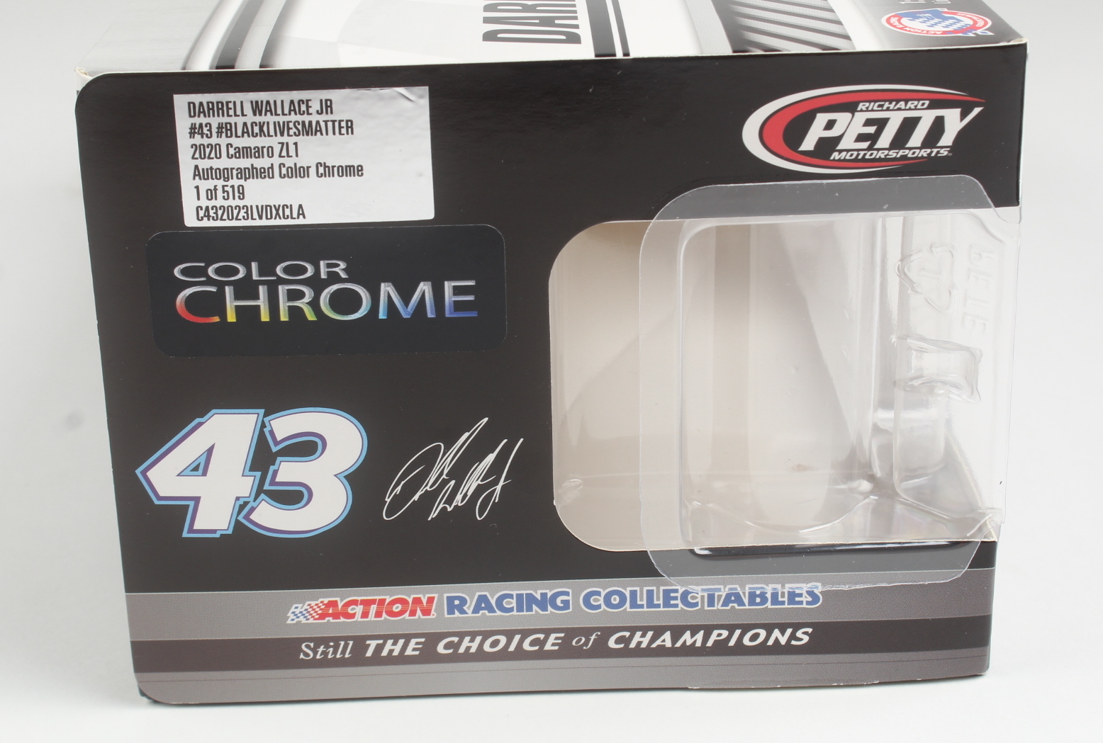 Darrell Wallace Jr. Signed LE #43 #BLACKLIVESMATTER - 2020 Camaro ZL1 - 1:24 Diecast Car (RCCA) at PristineAuction.com Darrell Wallace Jr. Signed LE #43 #BLACKLIVESMATTER - 2020 Camaro ZL1 - 1:24 Diecast Car (RCCA) at PristineAuction.com