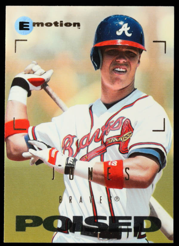 Chipper Jones 1995 Emotion #102 at PristineAuction.com Chipper Jones 1995 Emotion #102 at PristineAuction.com