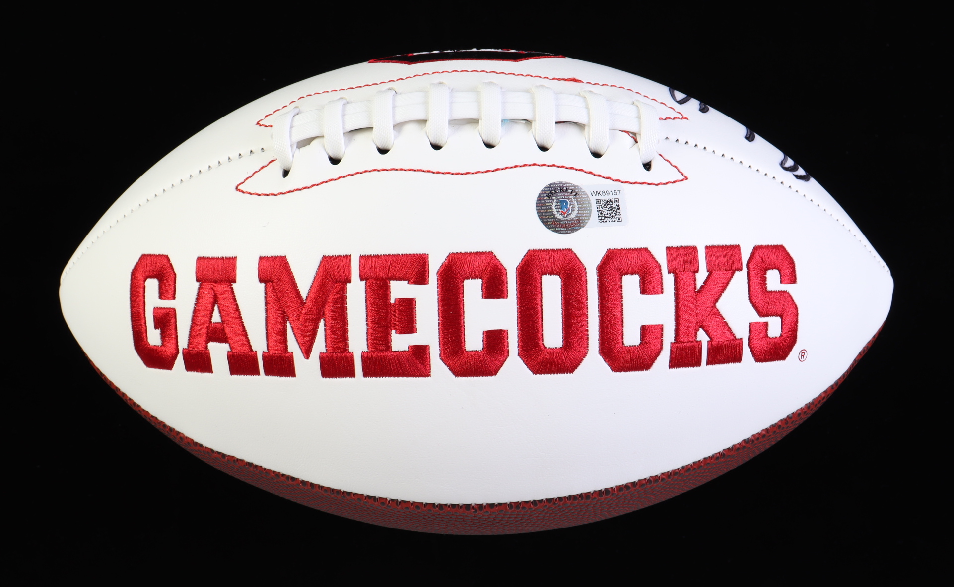 Sterling Sharpe Signed South Carolina Gamecocks Logo Football (Beckett) at PristineAuction.com Sterling Sharpe Signed South Carolina Gamecocks Logo Football (Beckett) at PristineAuction.com