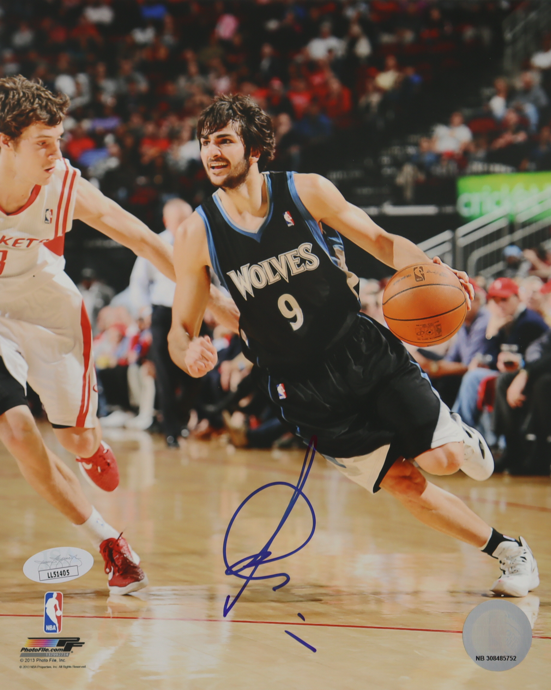 Ricky Rubio Signed Timberwolves 8x10 Photo (JSA) at PristineAuction.com Ricky Rubio Signed Timberwolves 8x10 Photo (JSA) at PristineAuction.com